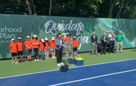 Central Falls opens city's first tennis courts
