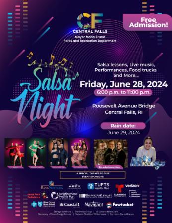 Salsa Night flyer 2024