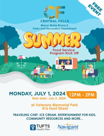 Summer Food Service Program Flyer 2024