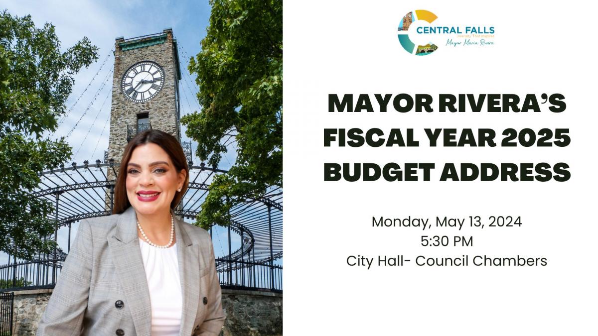 Mayor Rivera to deliver FY25 Budget Address