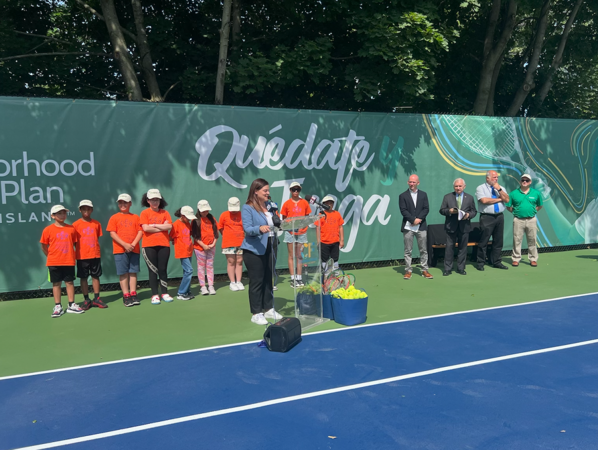 Central Falls opens city's first tennis courts